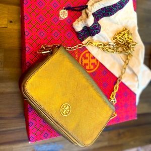 Gold Tory Burch Crossbody